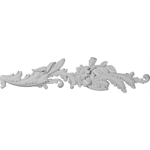 Ekena Millwork 26 3/4"W x 6 5/8"H x 1 1/8"P Elsinor Swag Onaly, Right ONL26X06X01EL-R - main